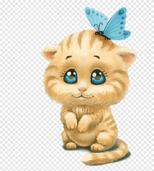 Котята мультяшные