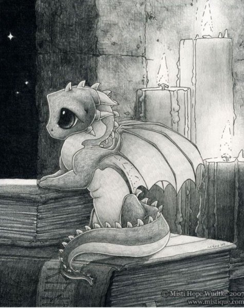 Грустный дракончик