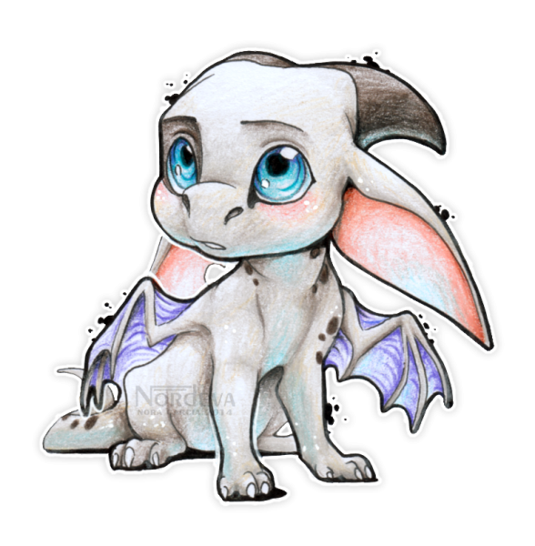 Драконы Чиби милые