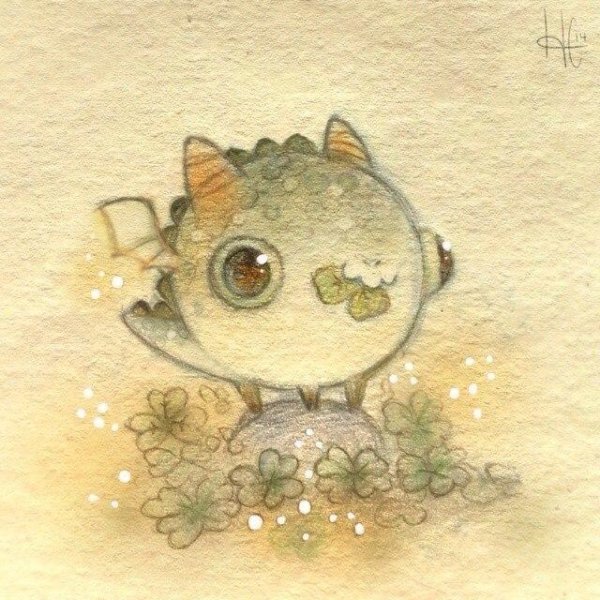 Маленькие милые дракончики