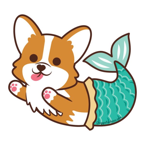 Наклеечки с корги