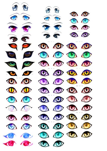 Аниме глаза