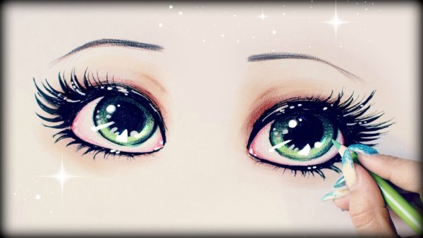 Аниме глаза