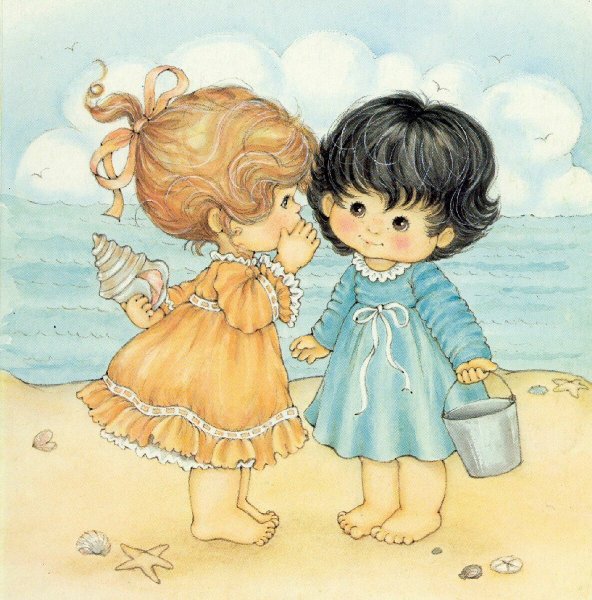 Картина про дружбу для детей