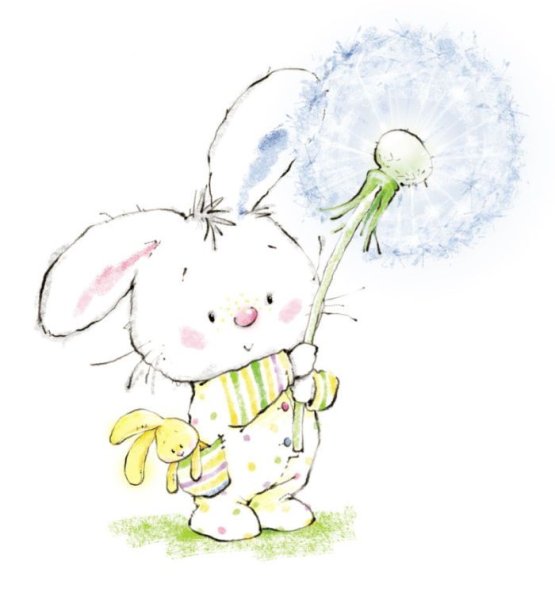 Маленькая девочка мультяшная