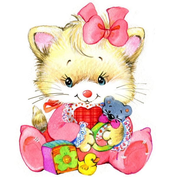 Акварельные зайчики