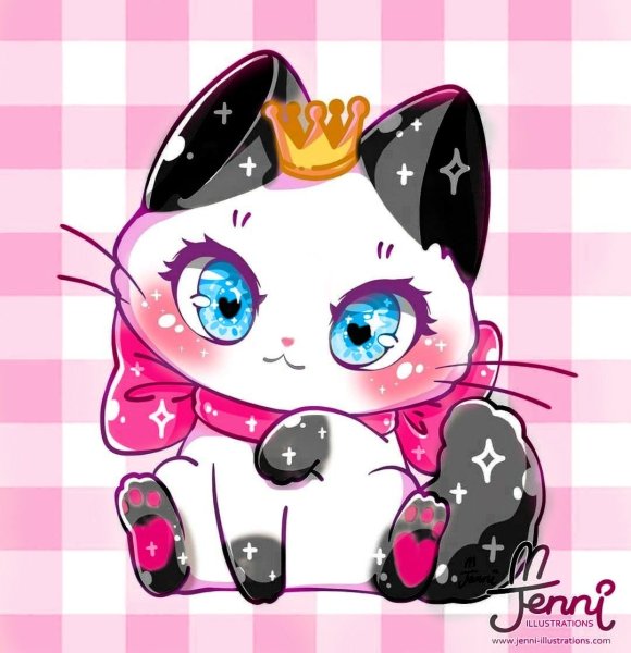 Милые кавайные котики