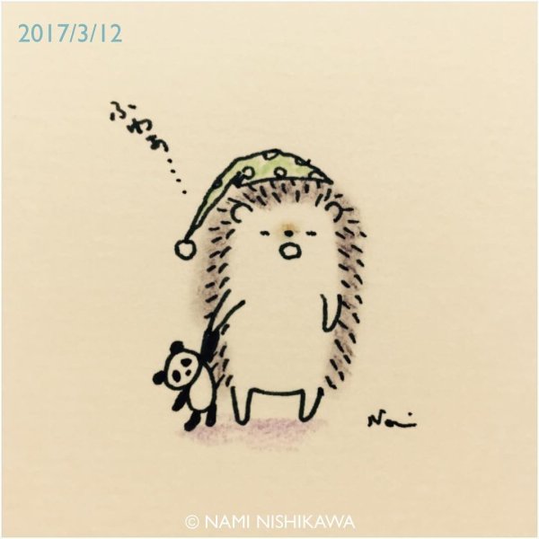 Нарисованные ежики милые