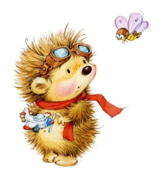 Ежики мультяшные