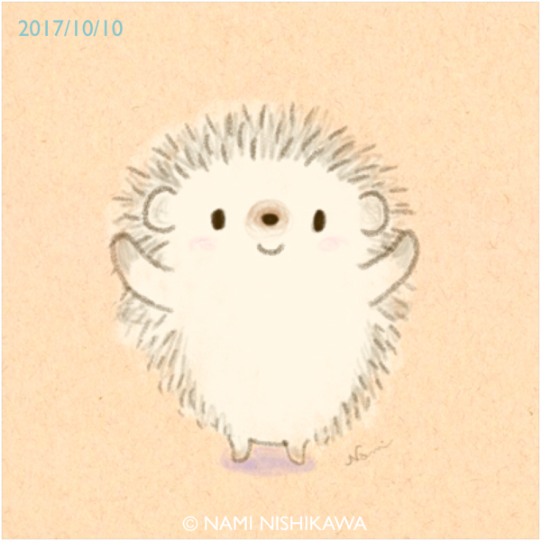 Нарисованные ежики милые