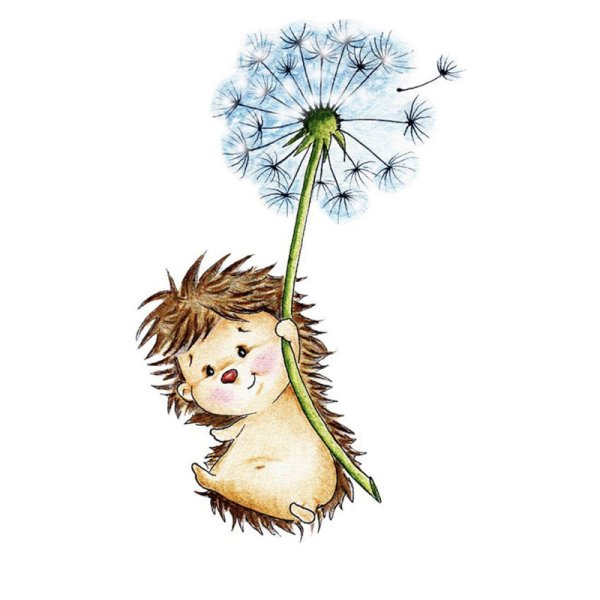 Одуванчики мультяшные