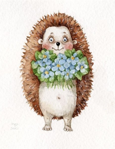 Ёжики Инга Измайлова