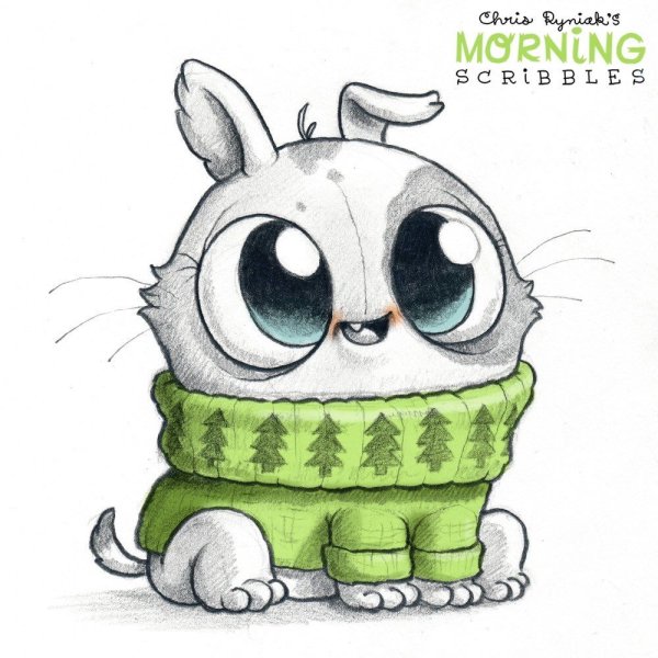 Chris Ryniak morning Scribbles малюнки