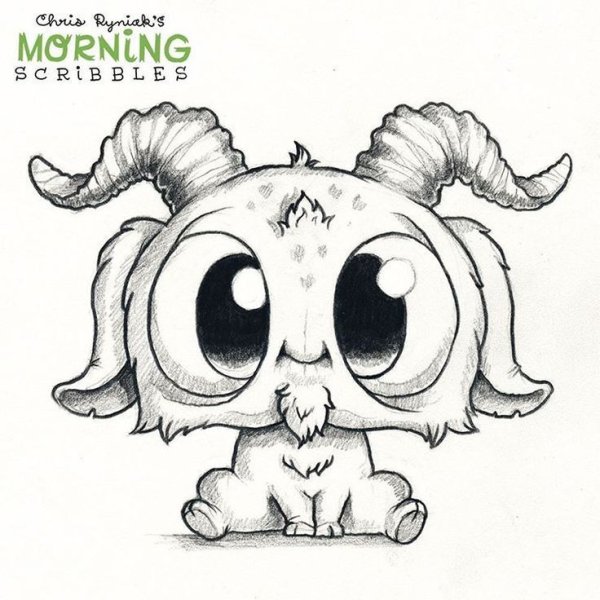 Прикольные монстрики для срисовки