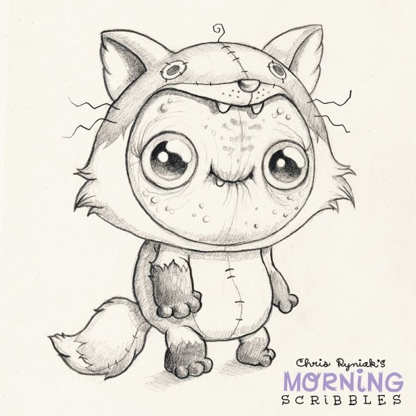 Рисунки монстриков для срисовки