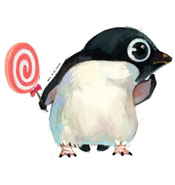 Пингвины милые мультяшные