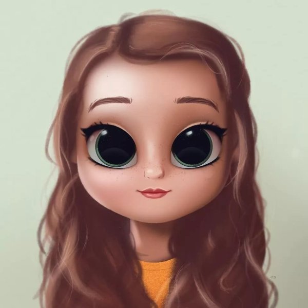 Девочка с большими глазами