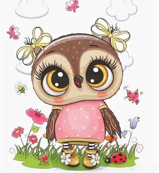 Сова рисунок