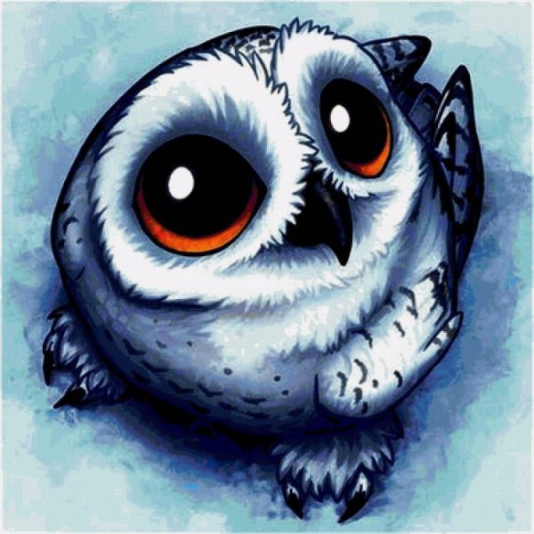 Сова рисунок