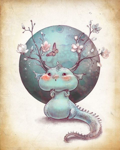 Необычные существа рисунки