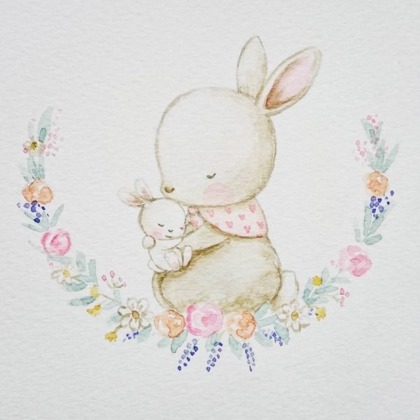 Аида Замора иллюстрации зайки