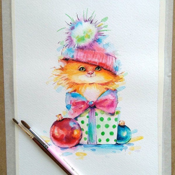 Художник Евгения Соловьева акварель