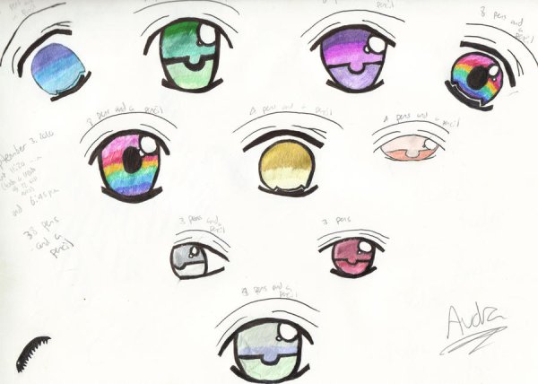 Аниме глаза