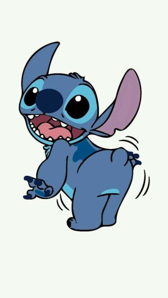 Лило и Стич для срисовки