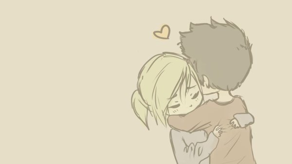 Милые мультяшные пары