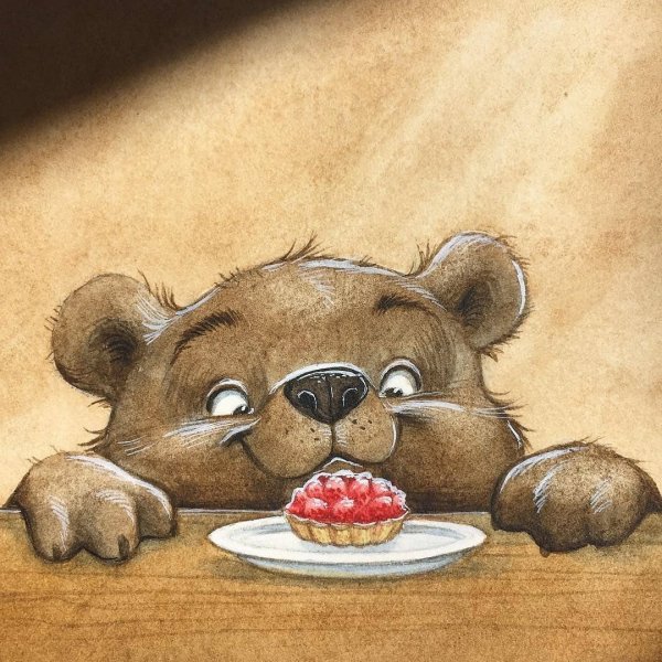 Милый Медвежонок арт