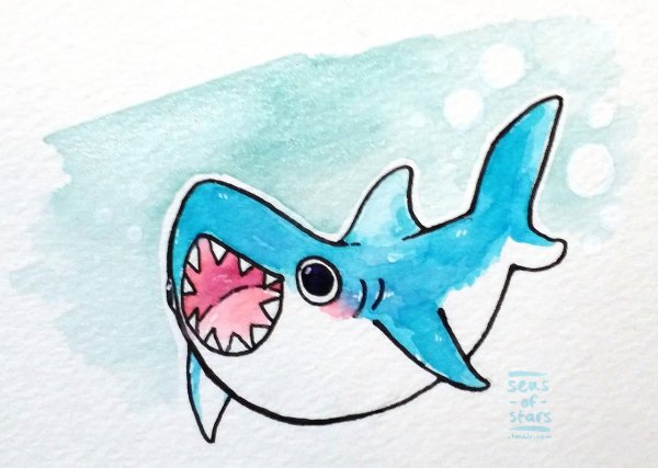 Няшная акула