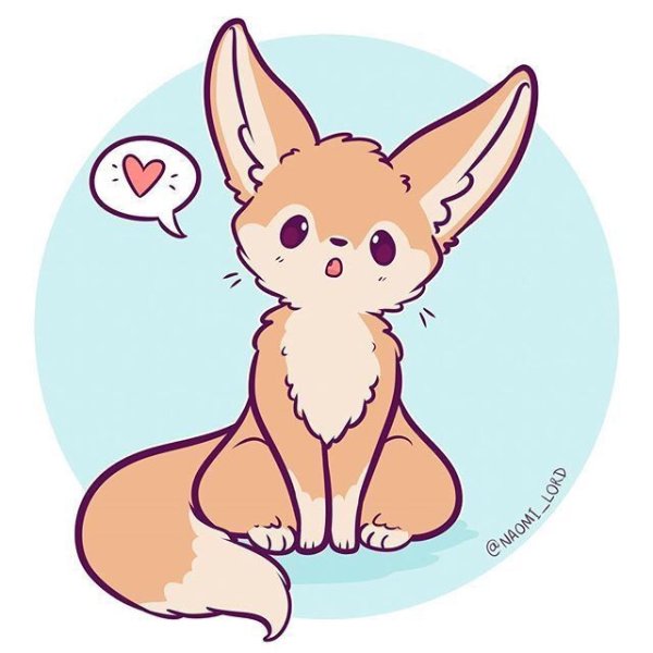 Стикеры Fennec Fox