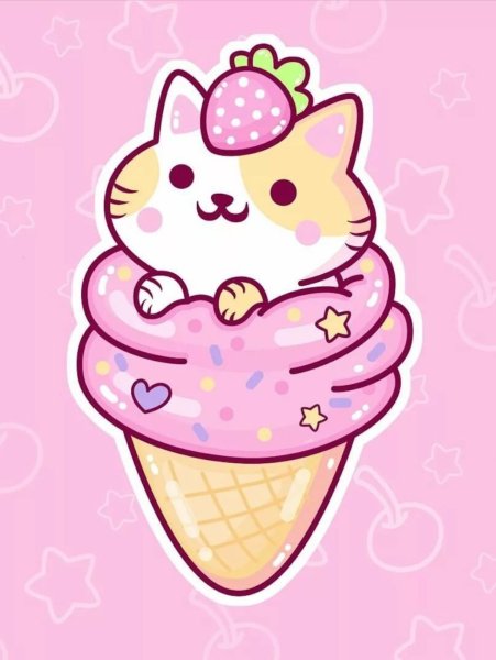 Кавайные иллюстрации