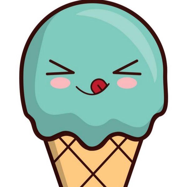 Мороженое с лицом