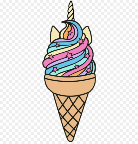 Нарисовать мороженое