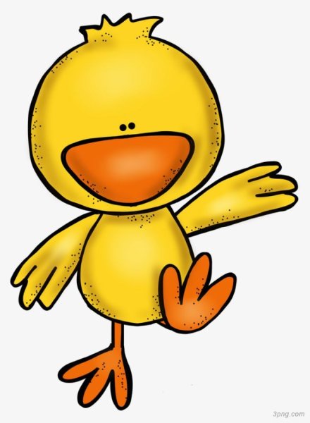 Милые мультяшные уточки