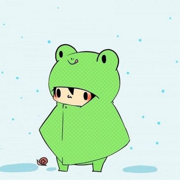 Кавайные лягушки