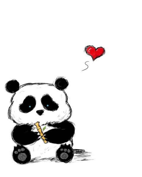 Панды мультяшные