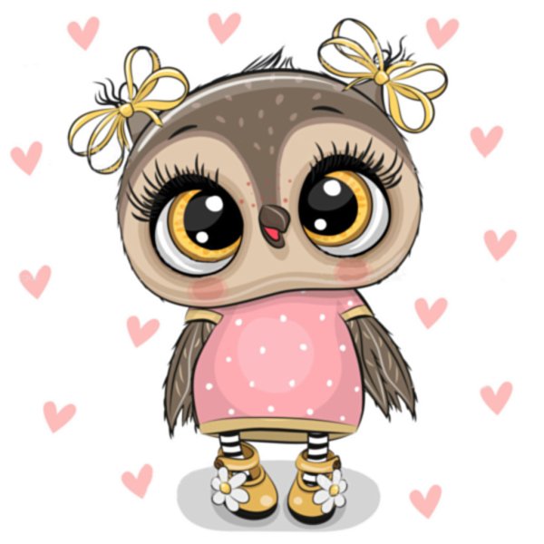 Милые мультяшные Совы