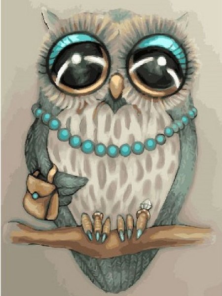 Милые мультяшные Совята