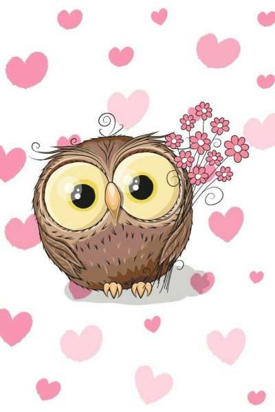 Совы мультяшные