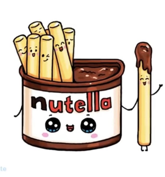 Нутелла рисунок