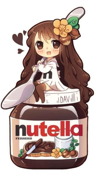 Нутелла рисунок