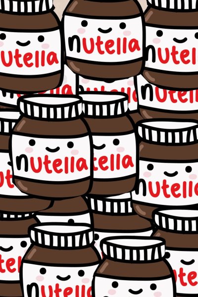 Лёгкие рисунки НУТЕЛЛЫ