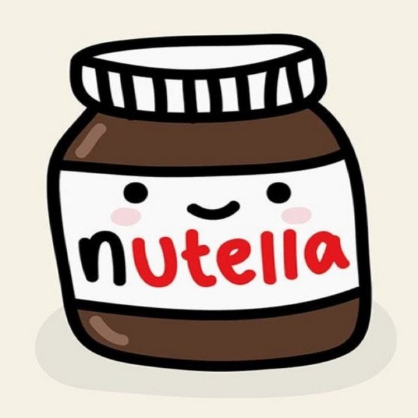 Нутелла нарисованная