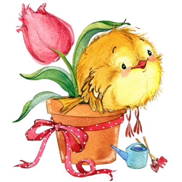 Иллюстрации Марины Федотовой цыплята