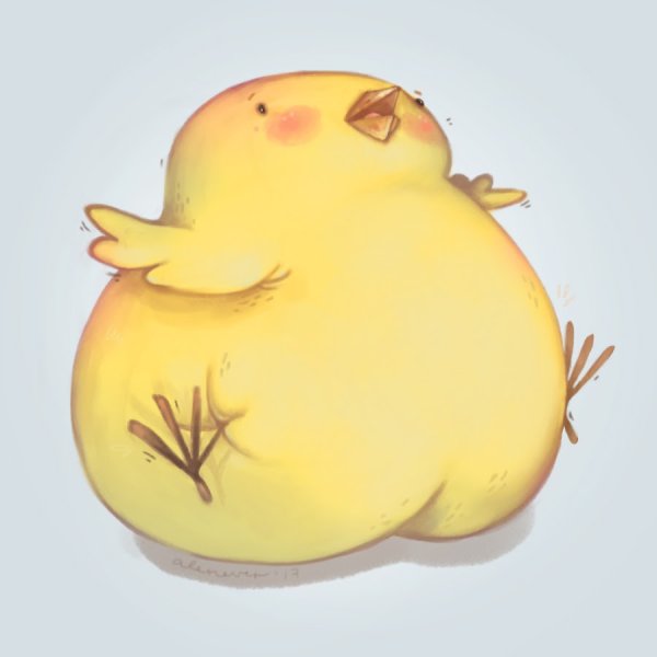 Аниме цыпленок