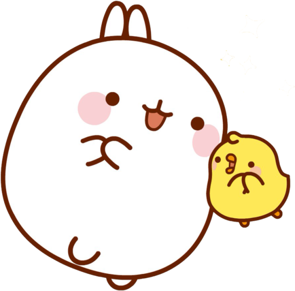 Моланг кролик и цыпленок