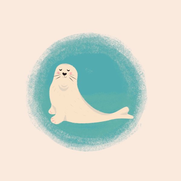 Тюлени мультяшные