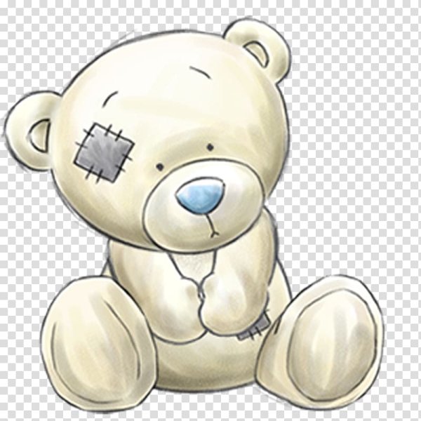 Мишка для срисовки